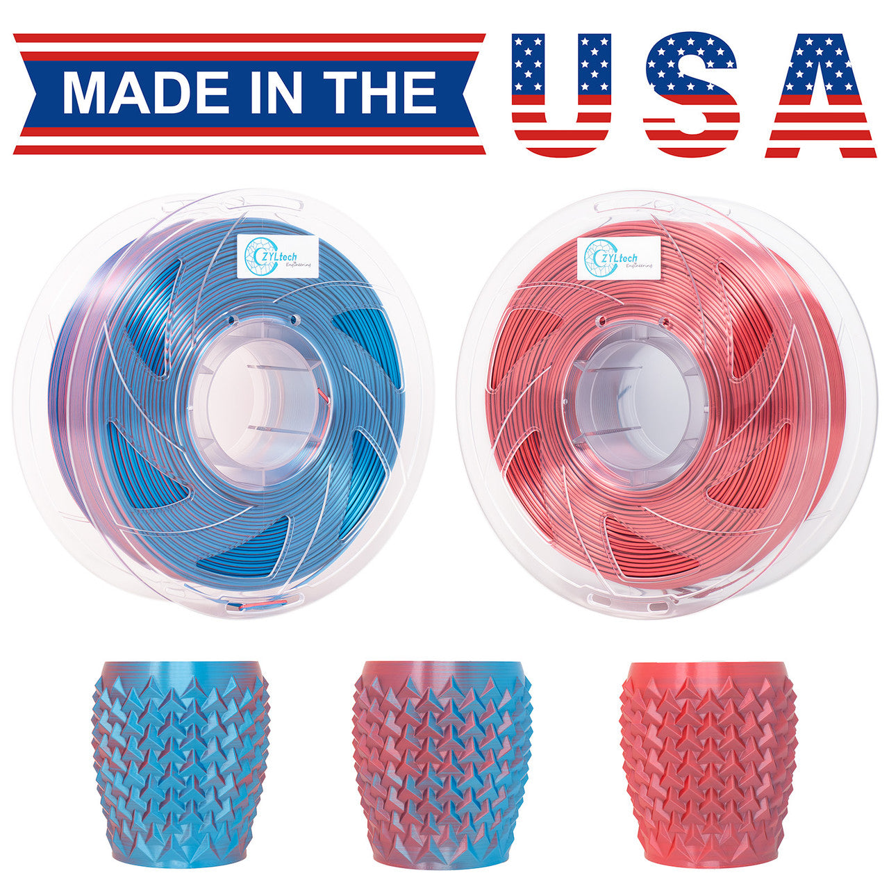 ZYLTECH DUAL SILK PLA