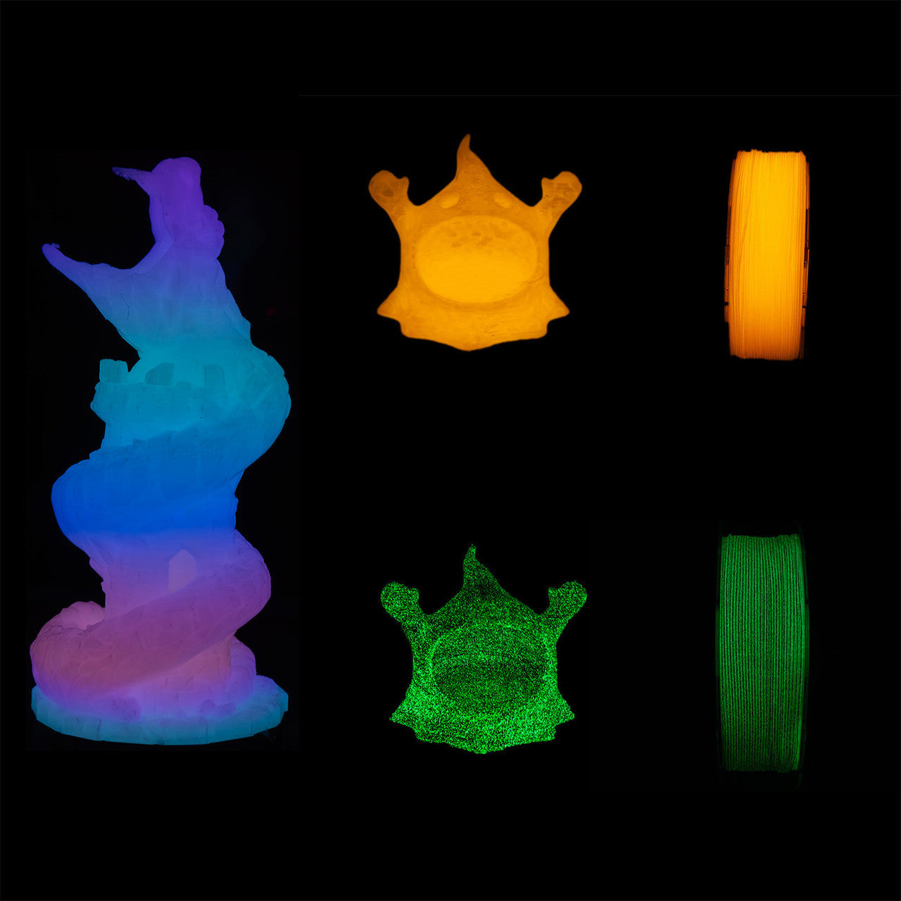 ZYLTECH  GLOW IN THE DARK