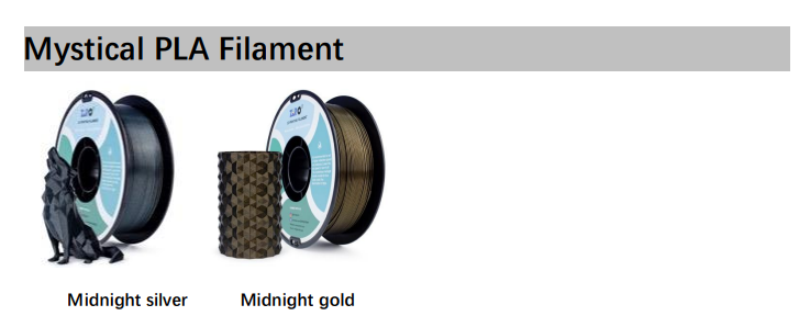 ZIRO Glitter Mystical Series PLA