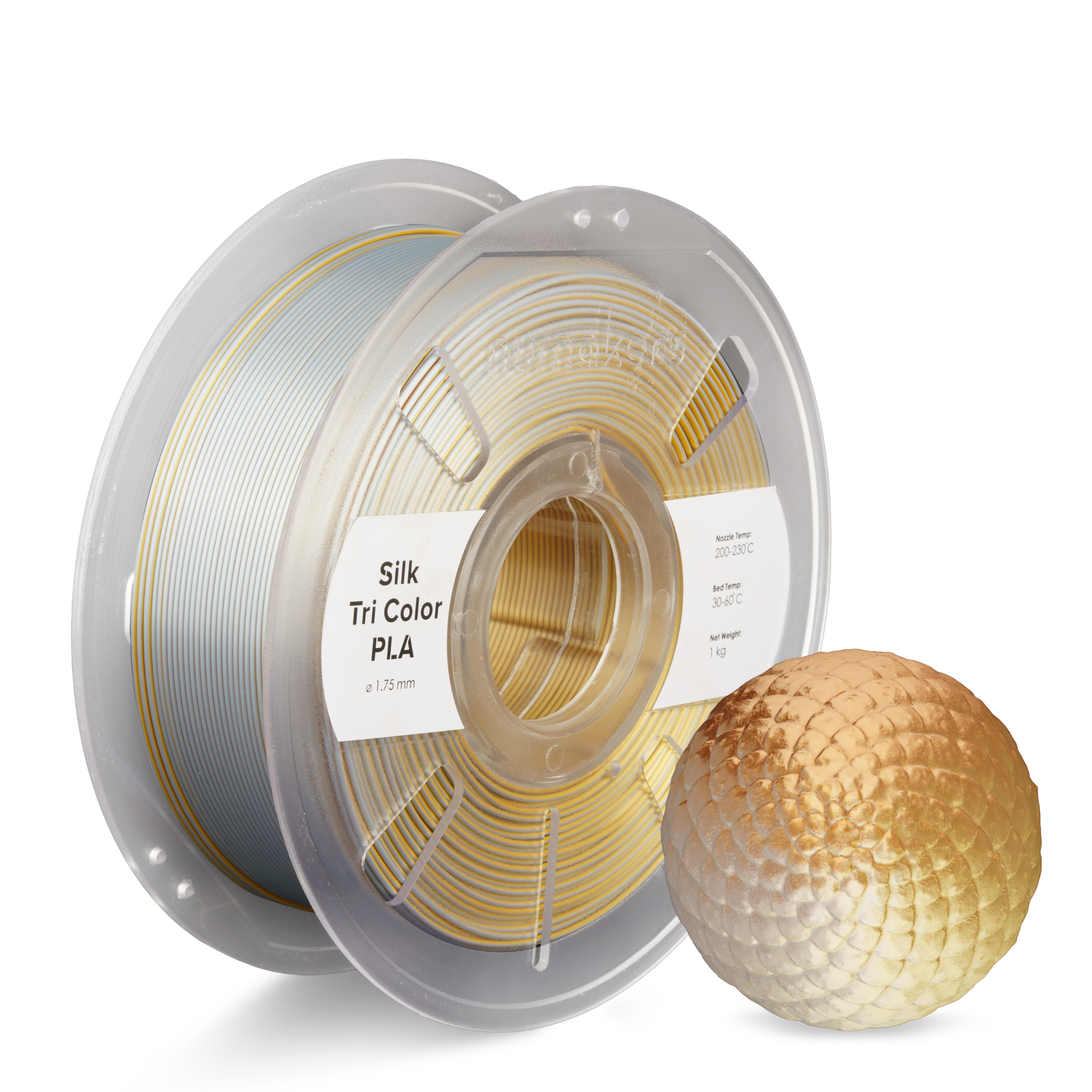 Dual/Tri-Color Silk PLA