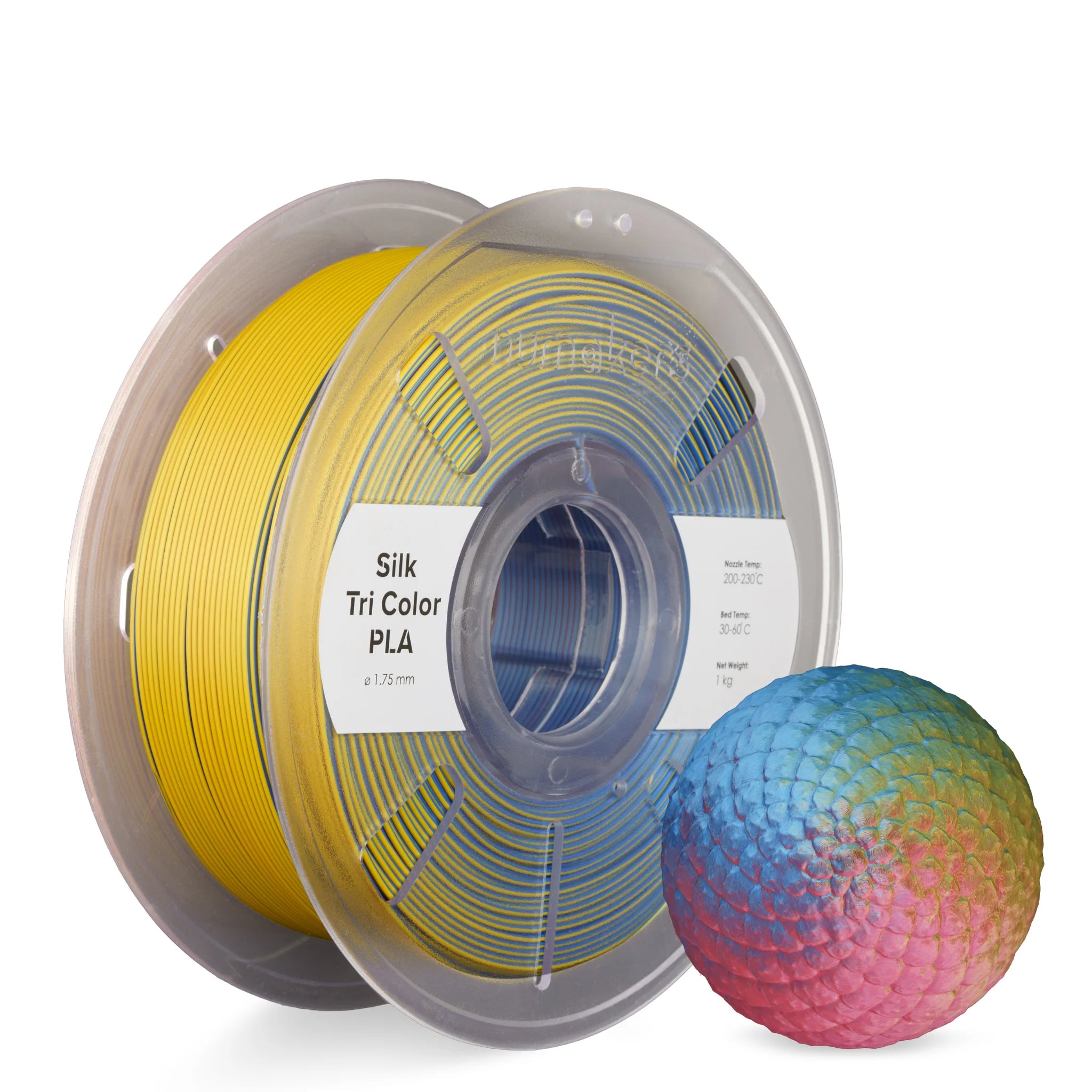 Tri-Color Silk PLA