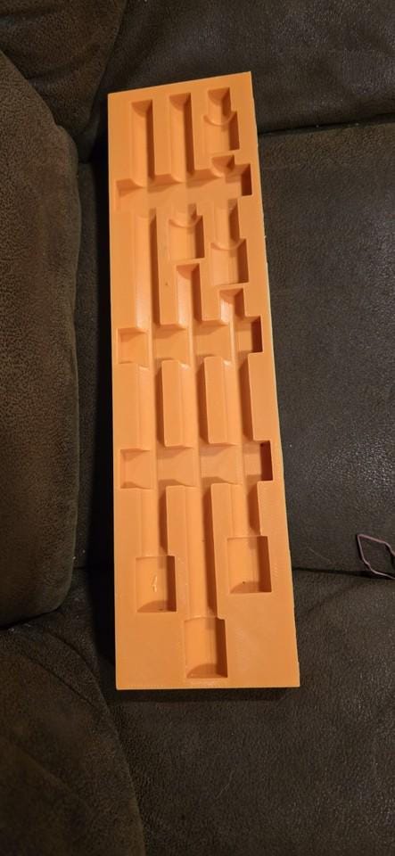 3/8 Snap On Extension Organizer Tray With Finger Cuts