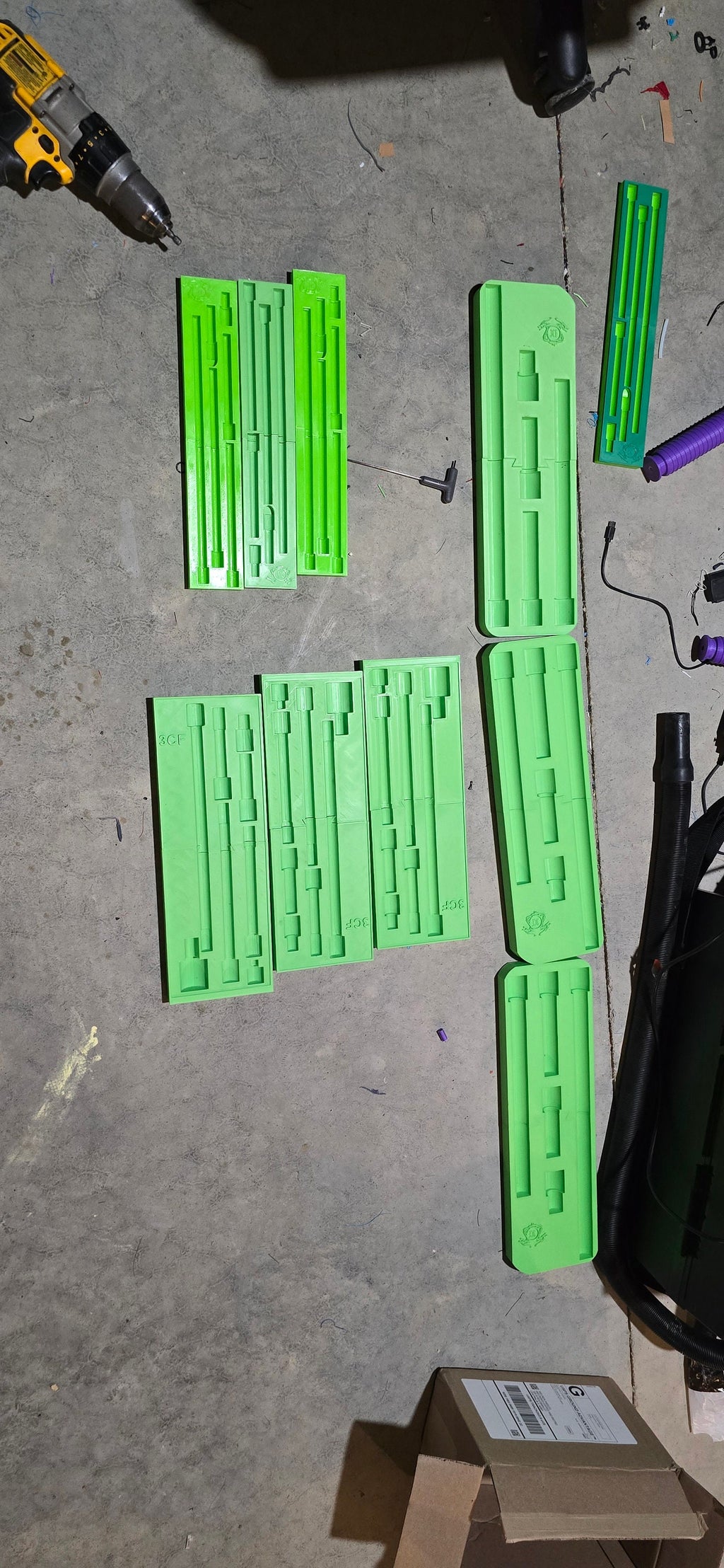 1/4 inch extension tray fits (snap on, matco, craftsman)